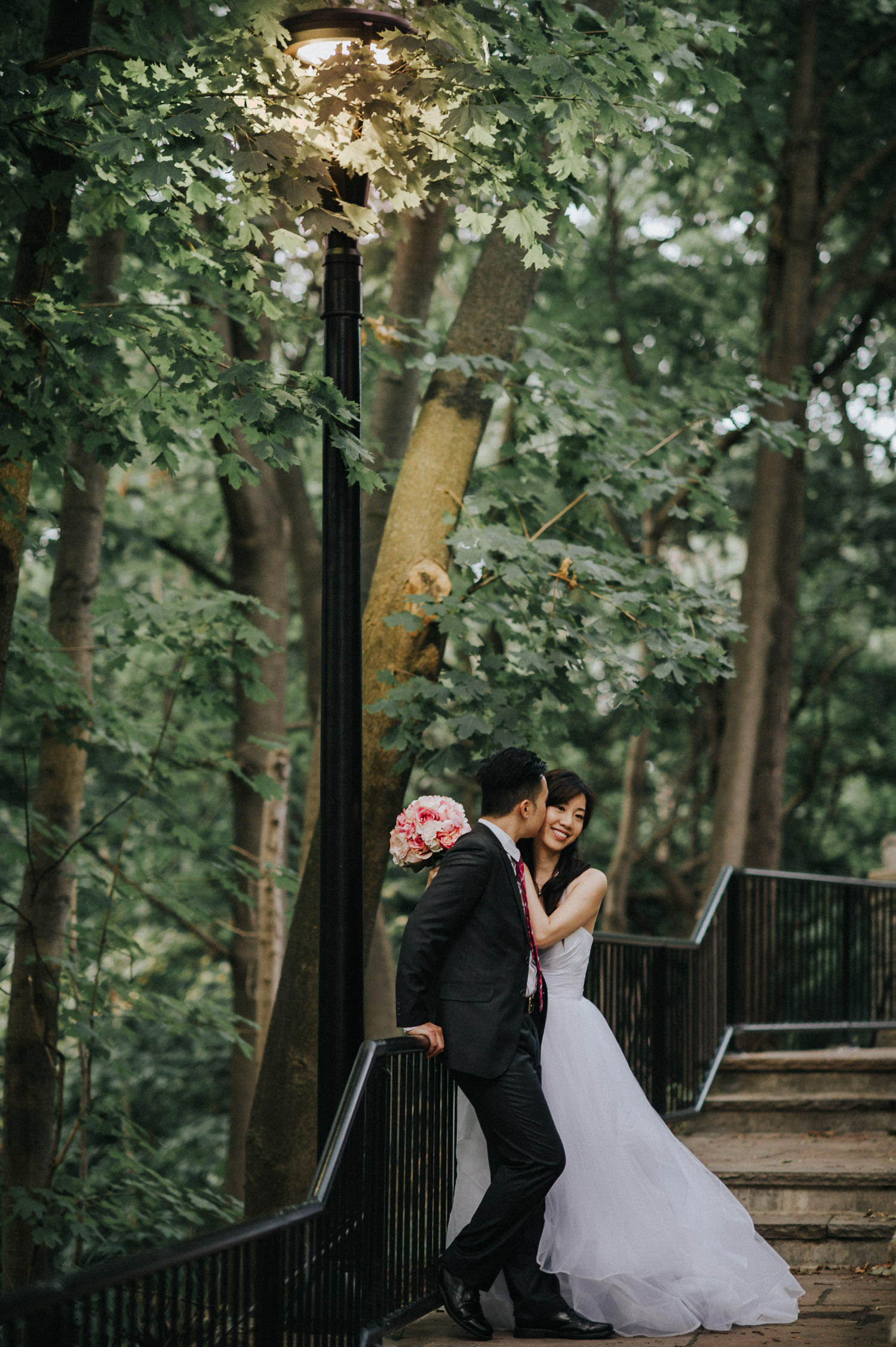 Glendon Campus Prewedding Session Backyard