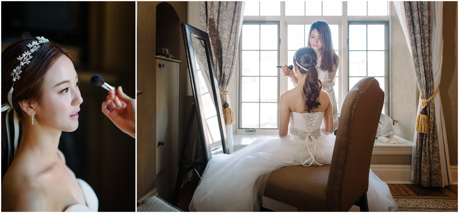 Bridal Suite getting ready
