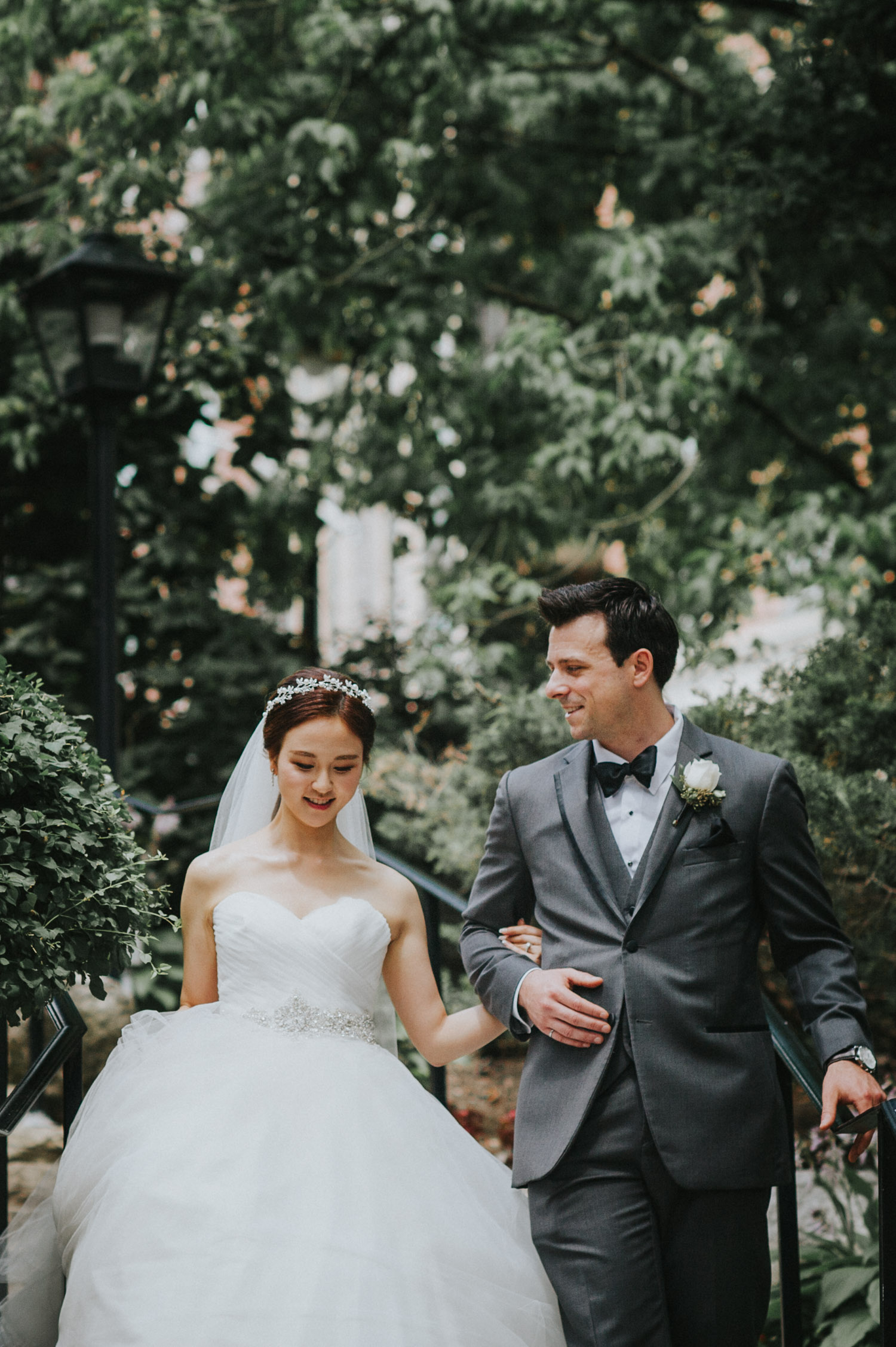 Toronto Old Mill Wedding photo newly wed