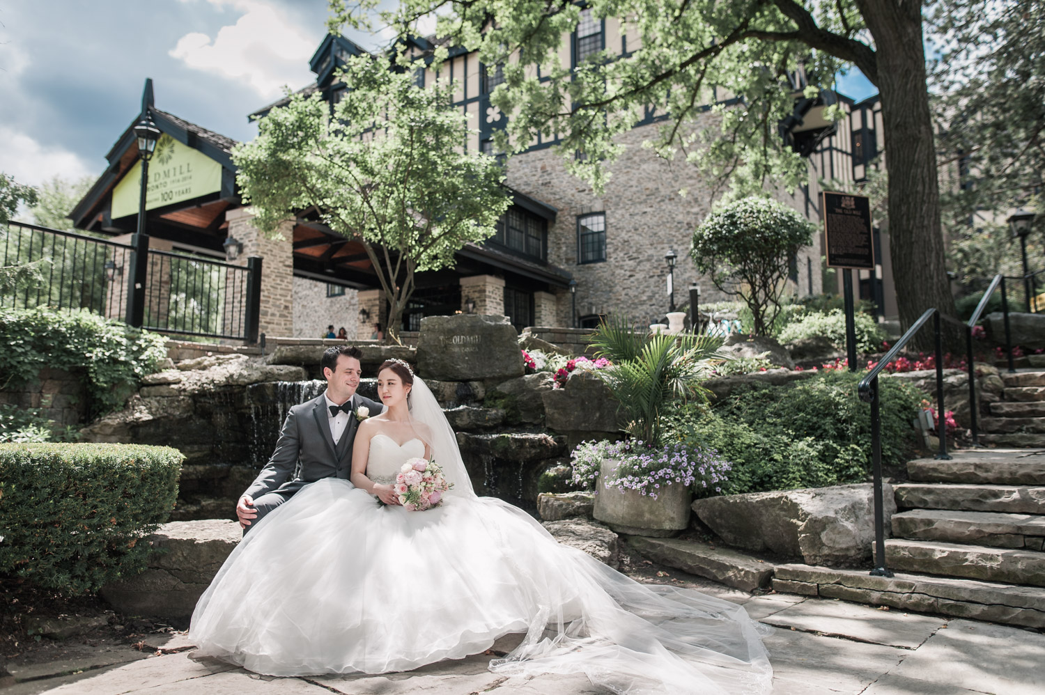 Toronto Old Mill Wedding photo