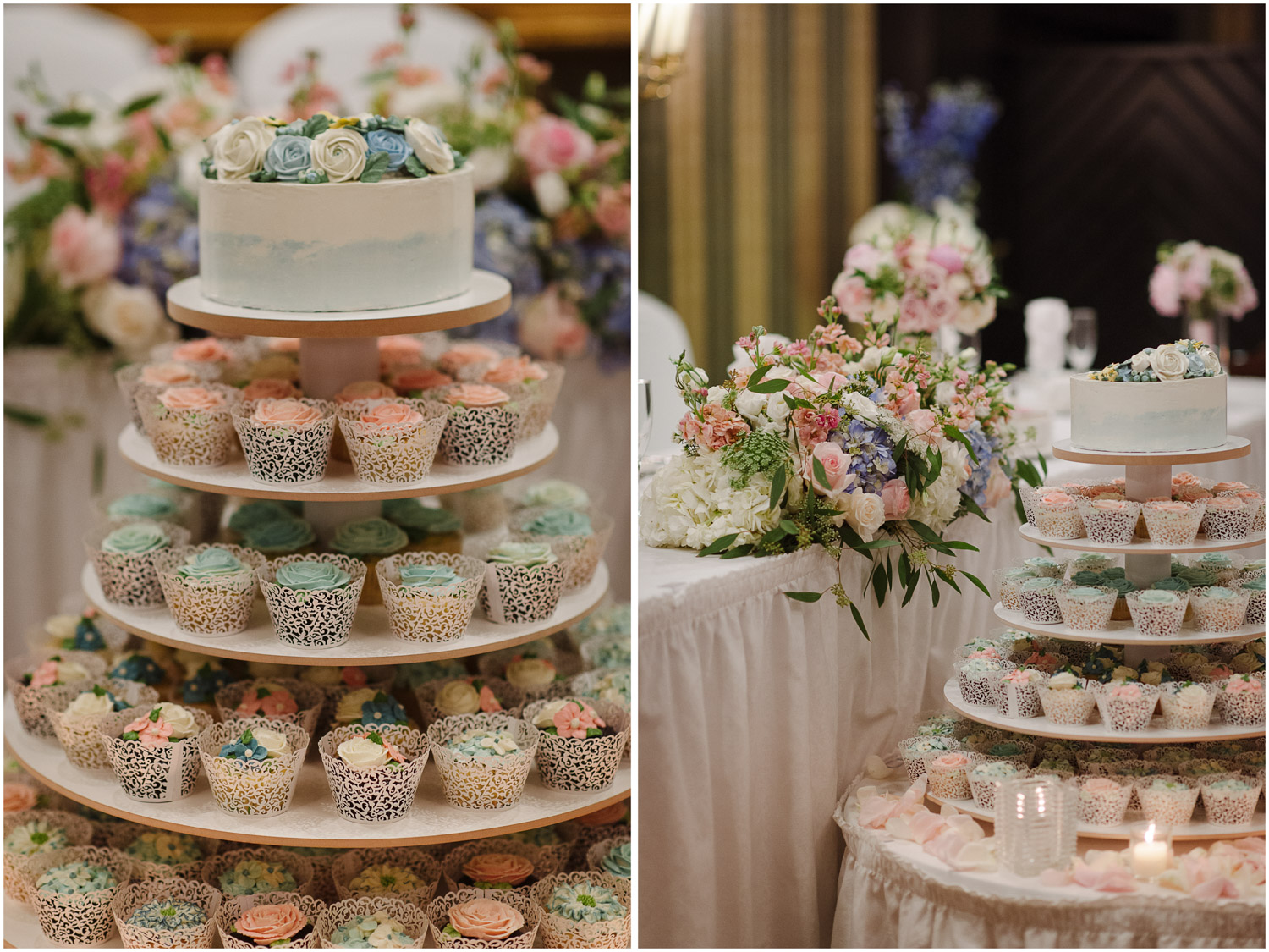 DIY wedding cupcakes