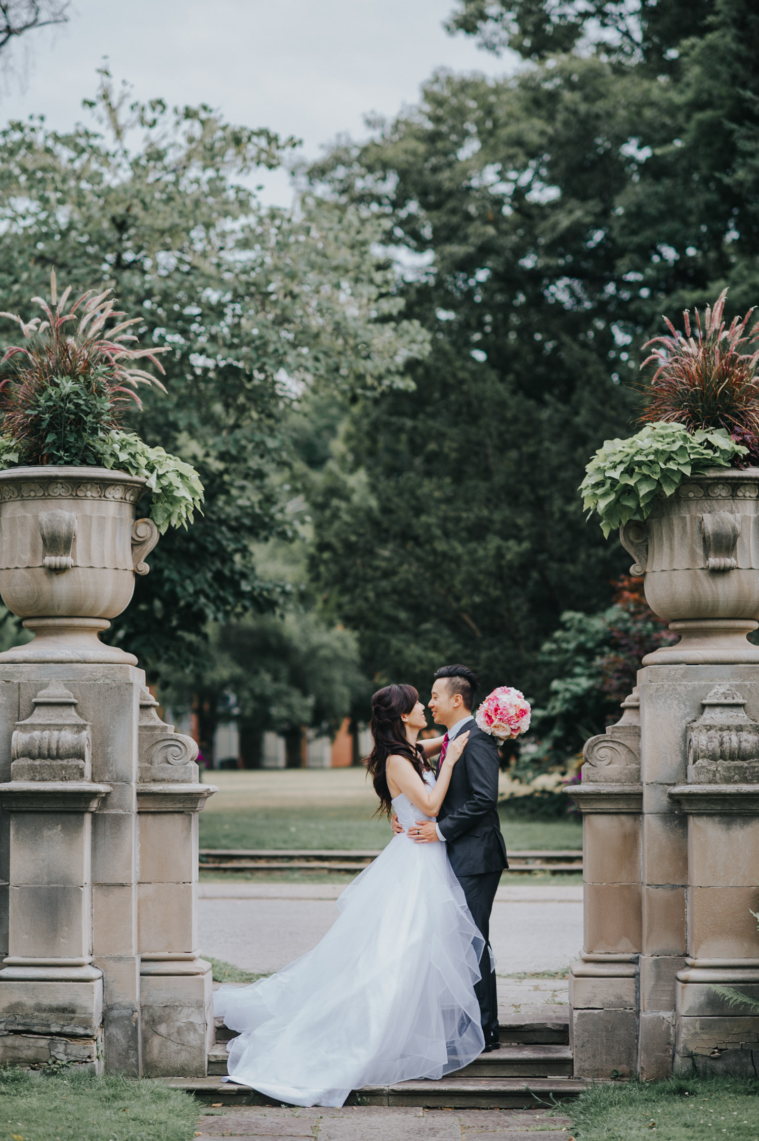Toronto Prewedding couple portrait