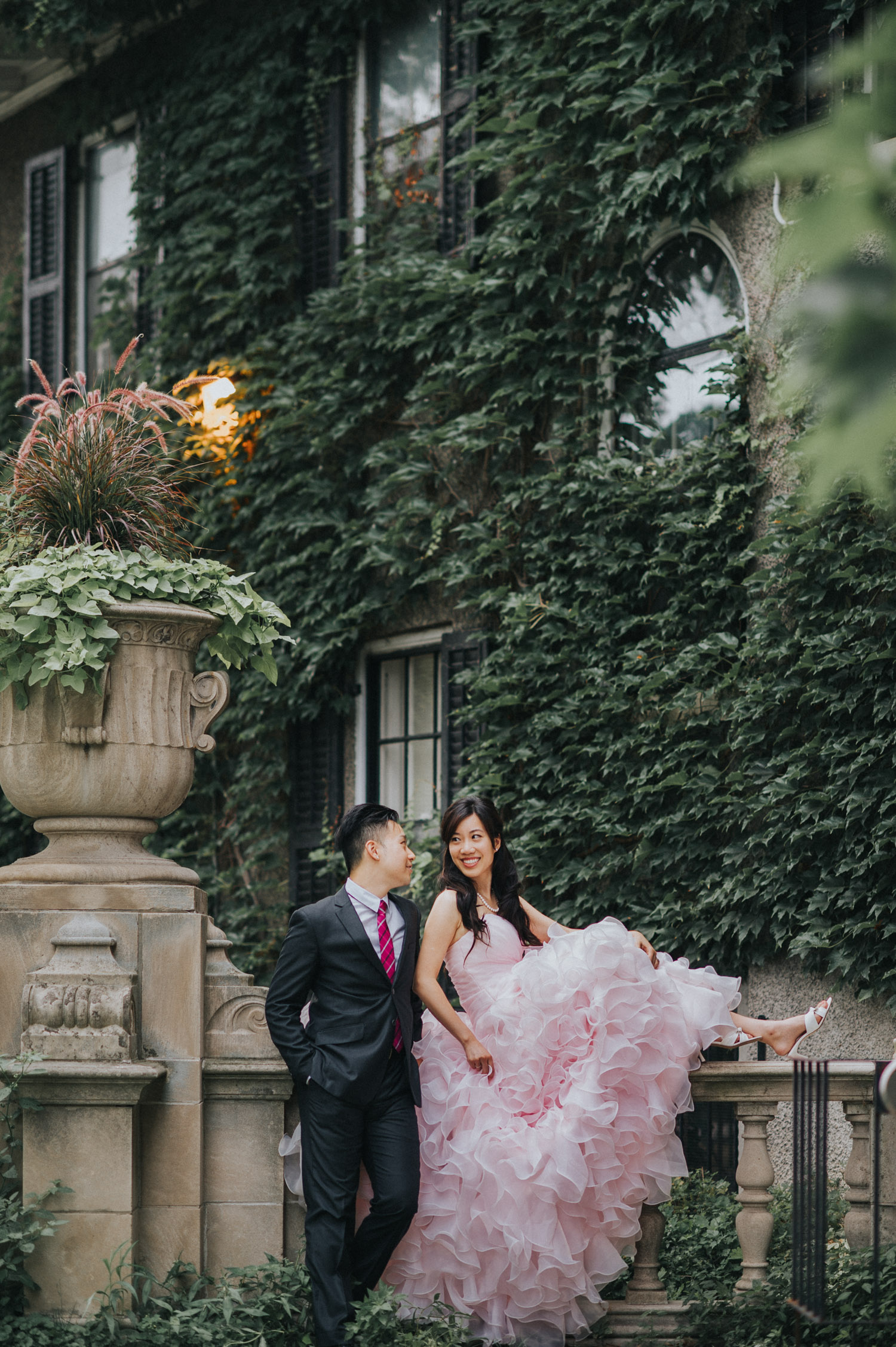 Toronto Prewedding photo Glendon Campus