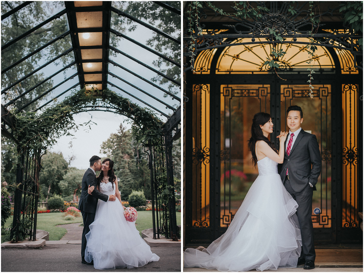 York University Glendon Campus prewedding portrait