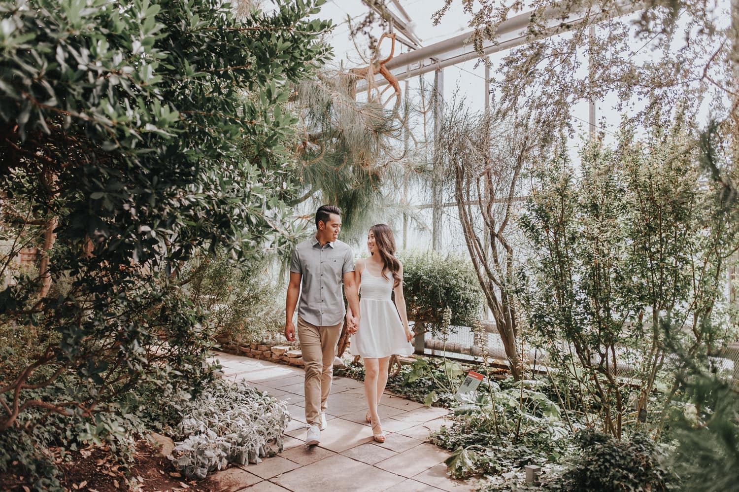 GTA Burlington RBG Rock Garden Engagement photo session