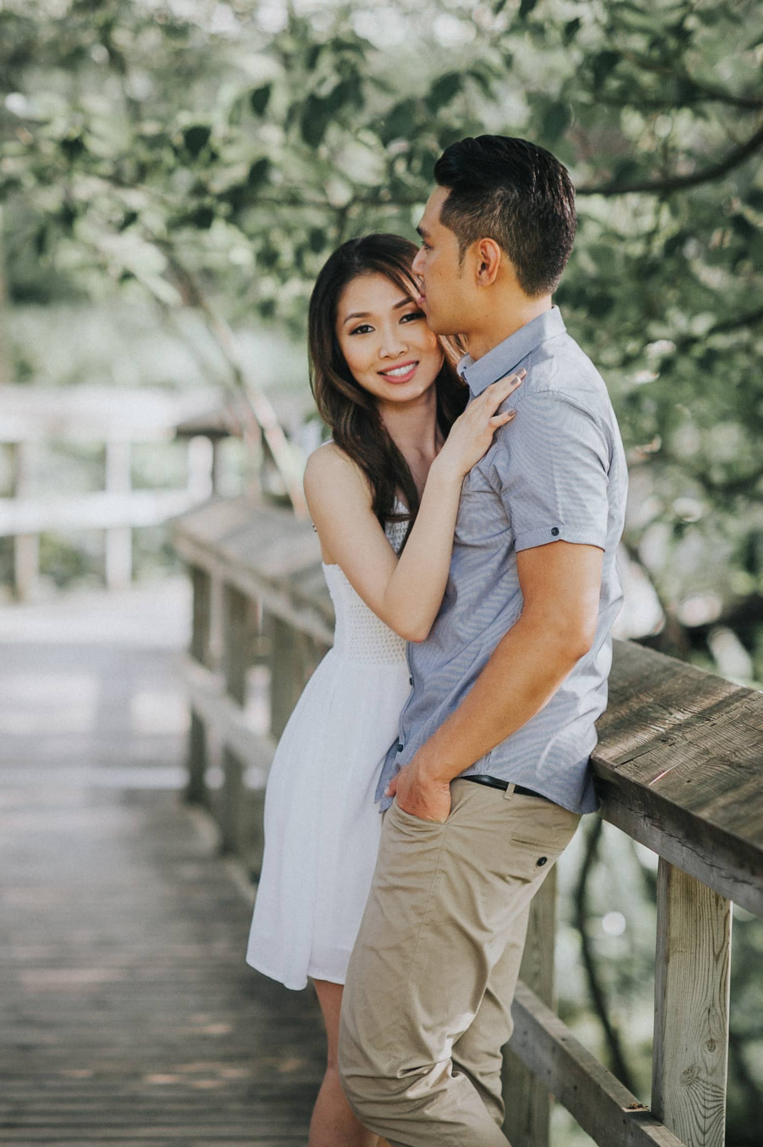 Burlington Royal Botanical Garden Arboretum Engagement Session