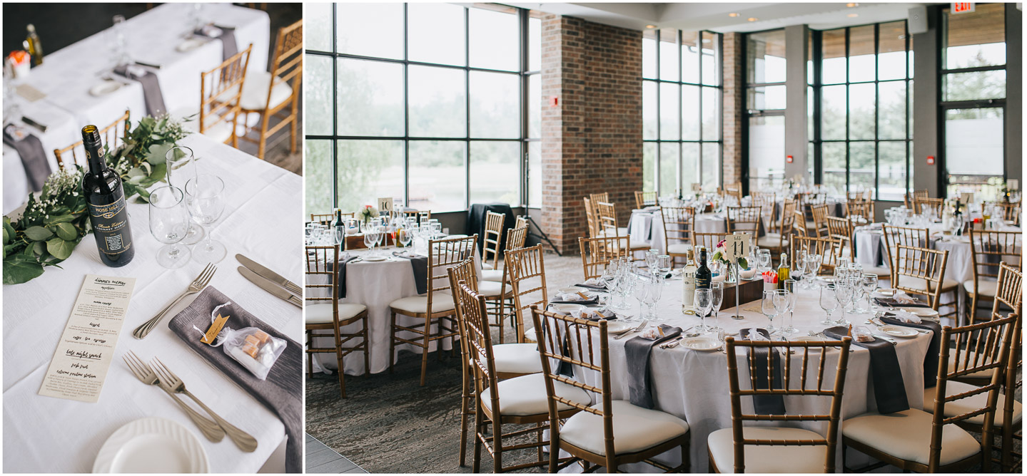The Manor Kettleby wedding reception