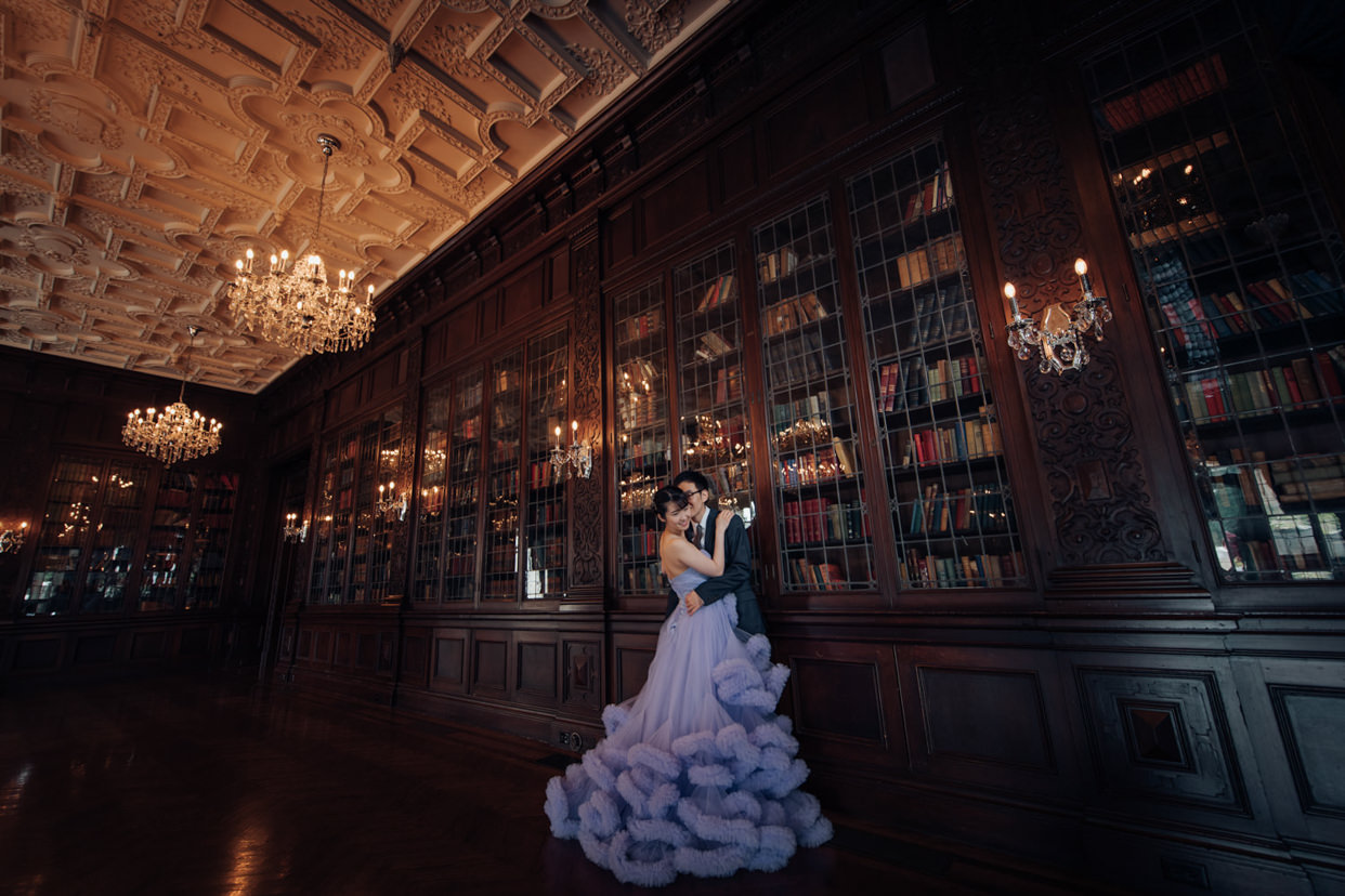 Casa Loma Engagement Photo indoor