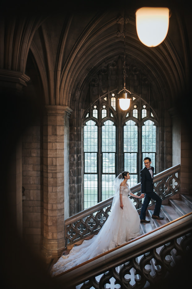 Knox College Pre Wedding Photo indoor