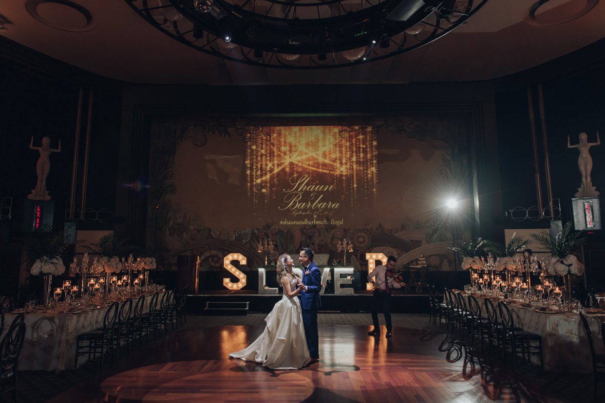 Toronto Eglinton Grand Wedding Reception