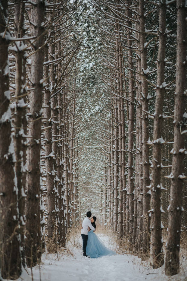Toronto Winter Engagement Session