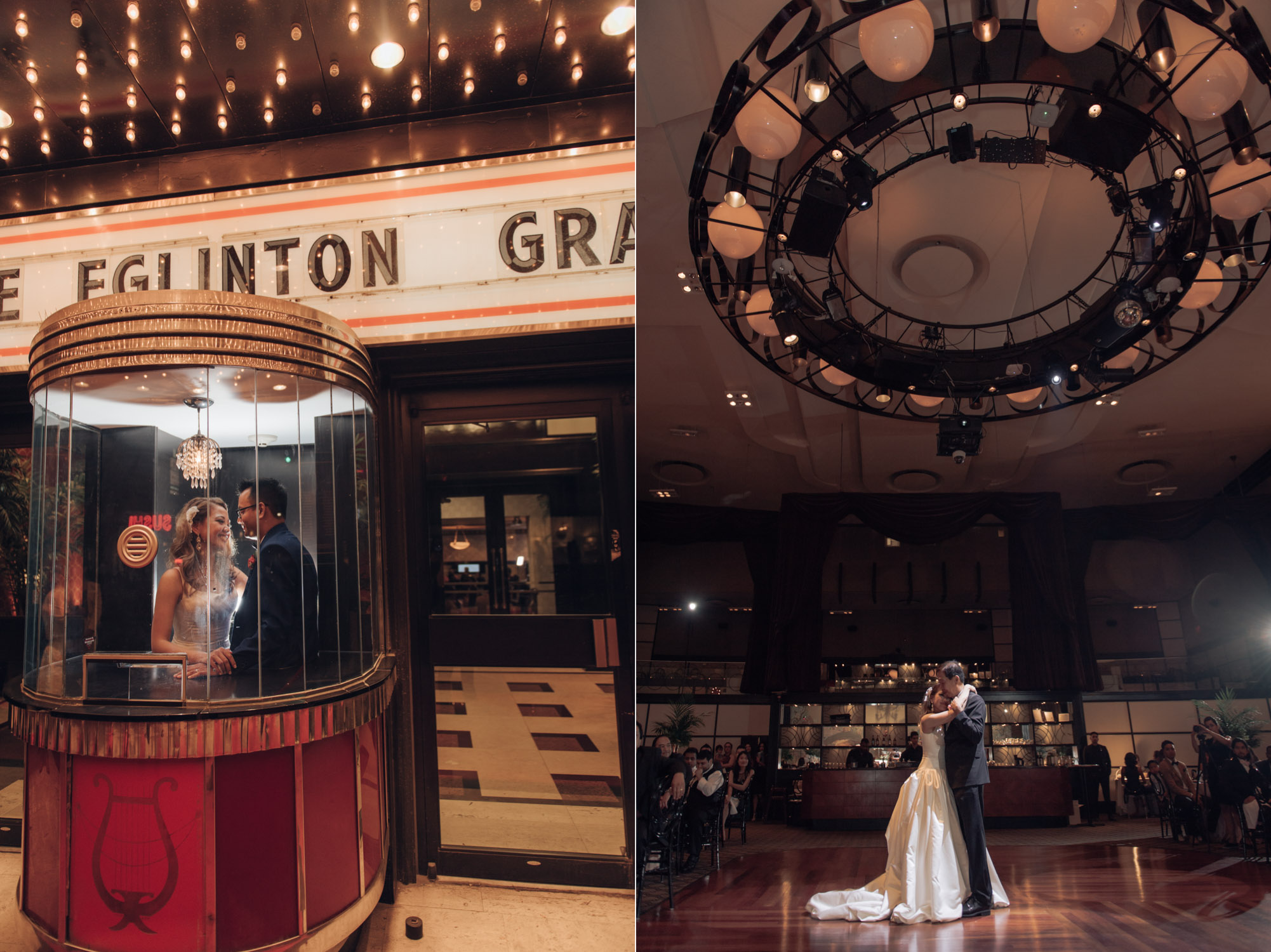 Eglington Grand Theatre Wedding Toronto