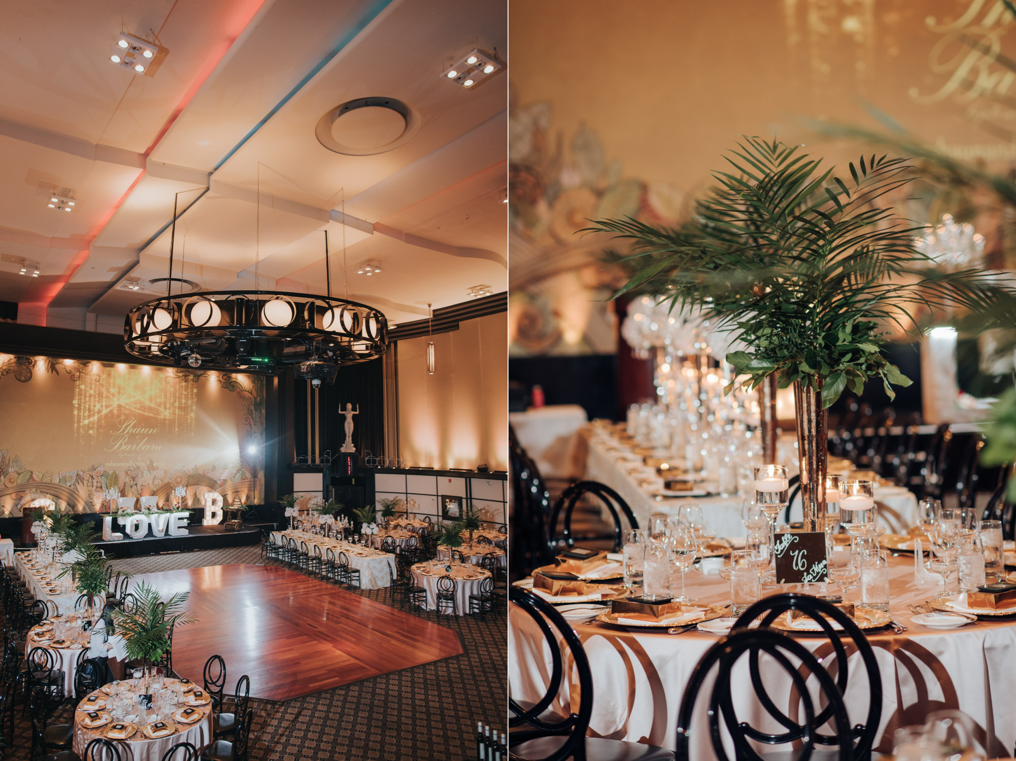 Eglinton Grand Wedding decor