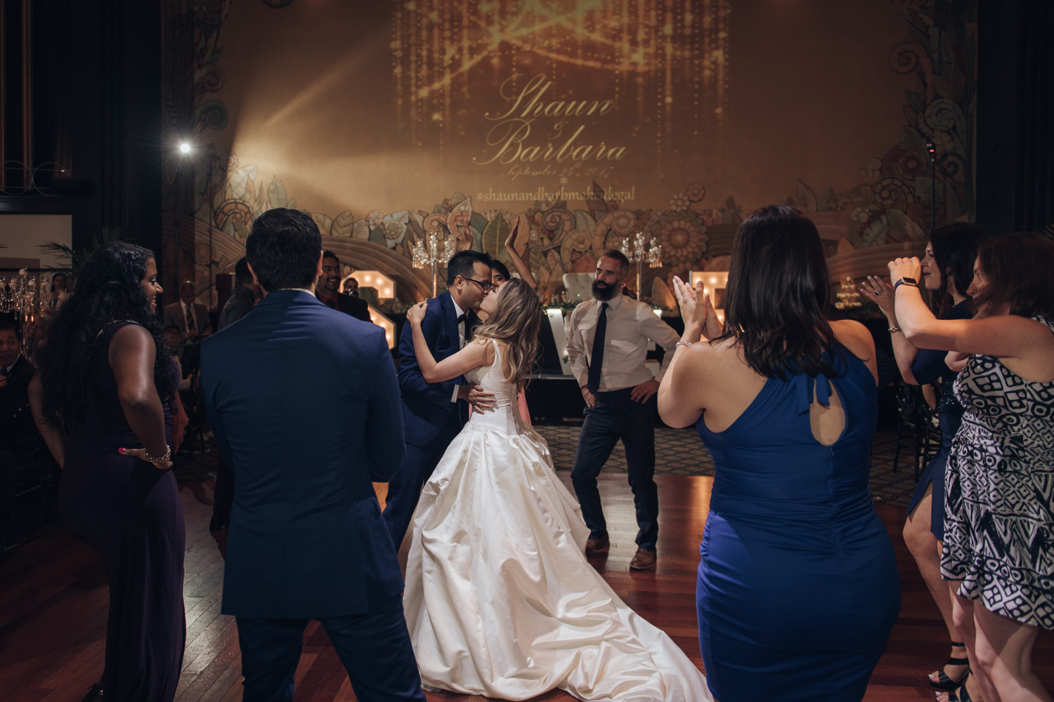 Wedding Reception Dance Party at Toronto Eglinton Grand Wedding