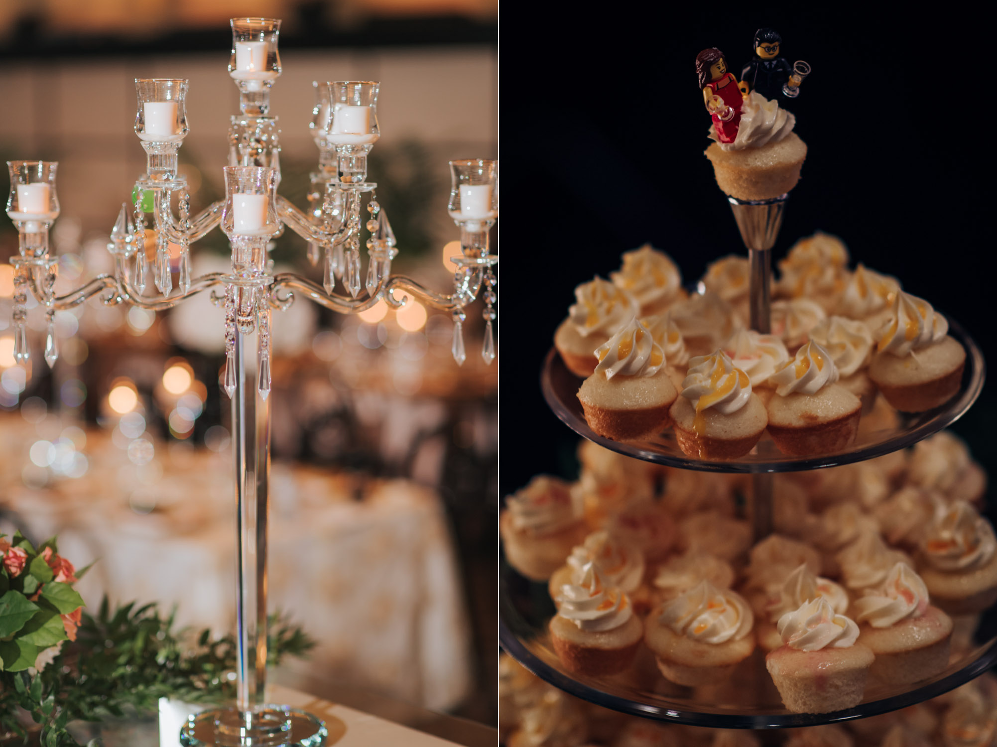Wedding decor details at the Eglinton Grand Toronto