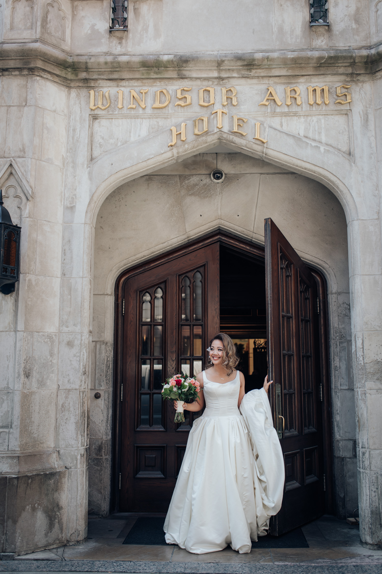 Windor Arms Hotel Wedding Photo