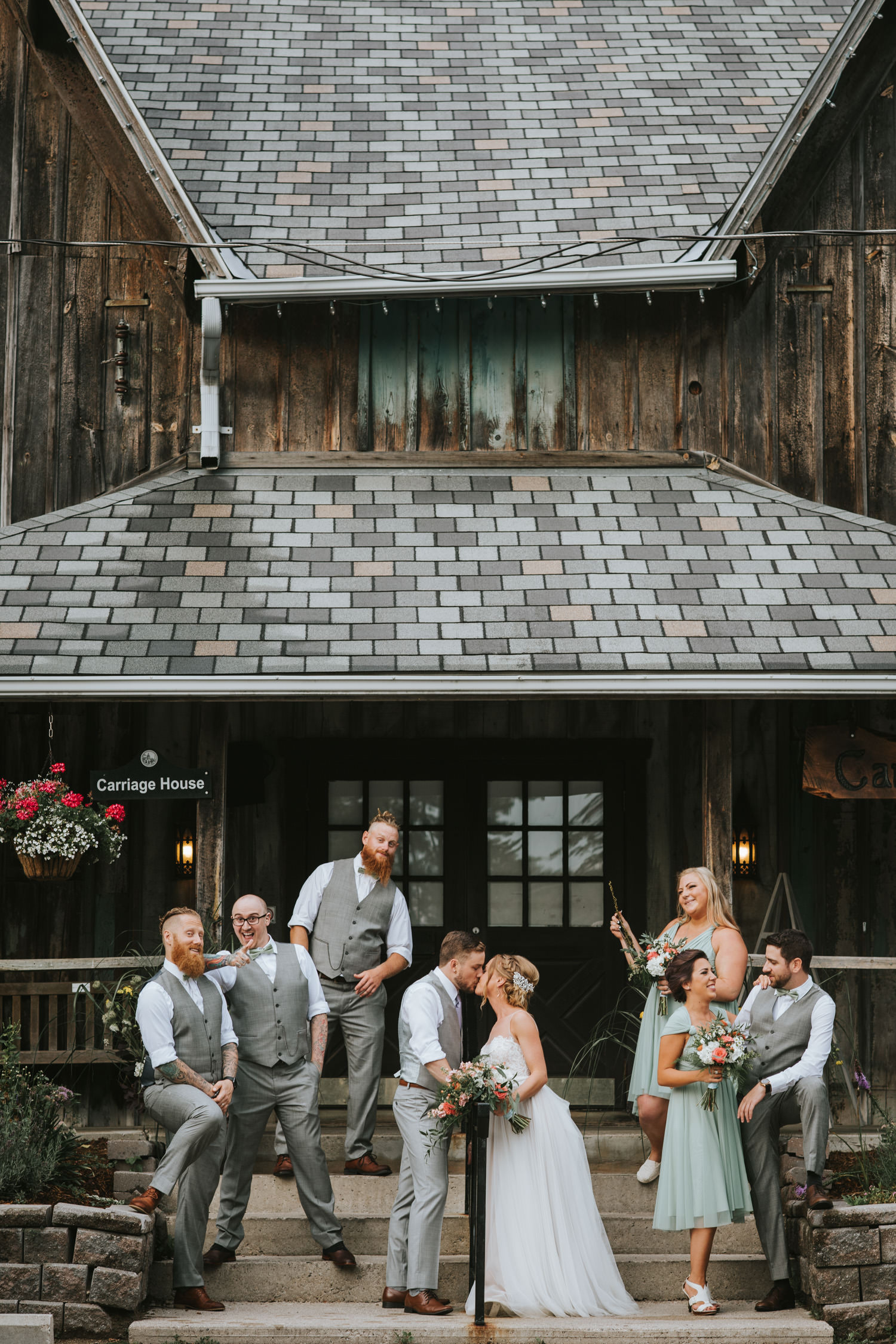 Elm Hurst Inn Carriage House Wedding
