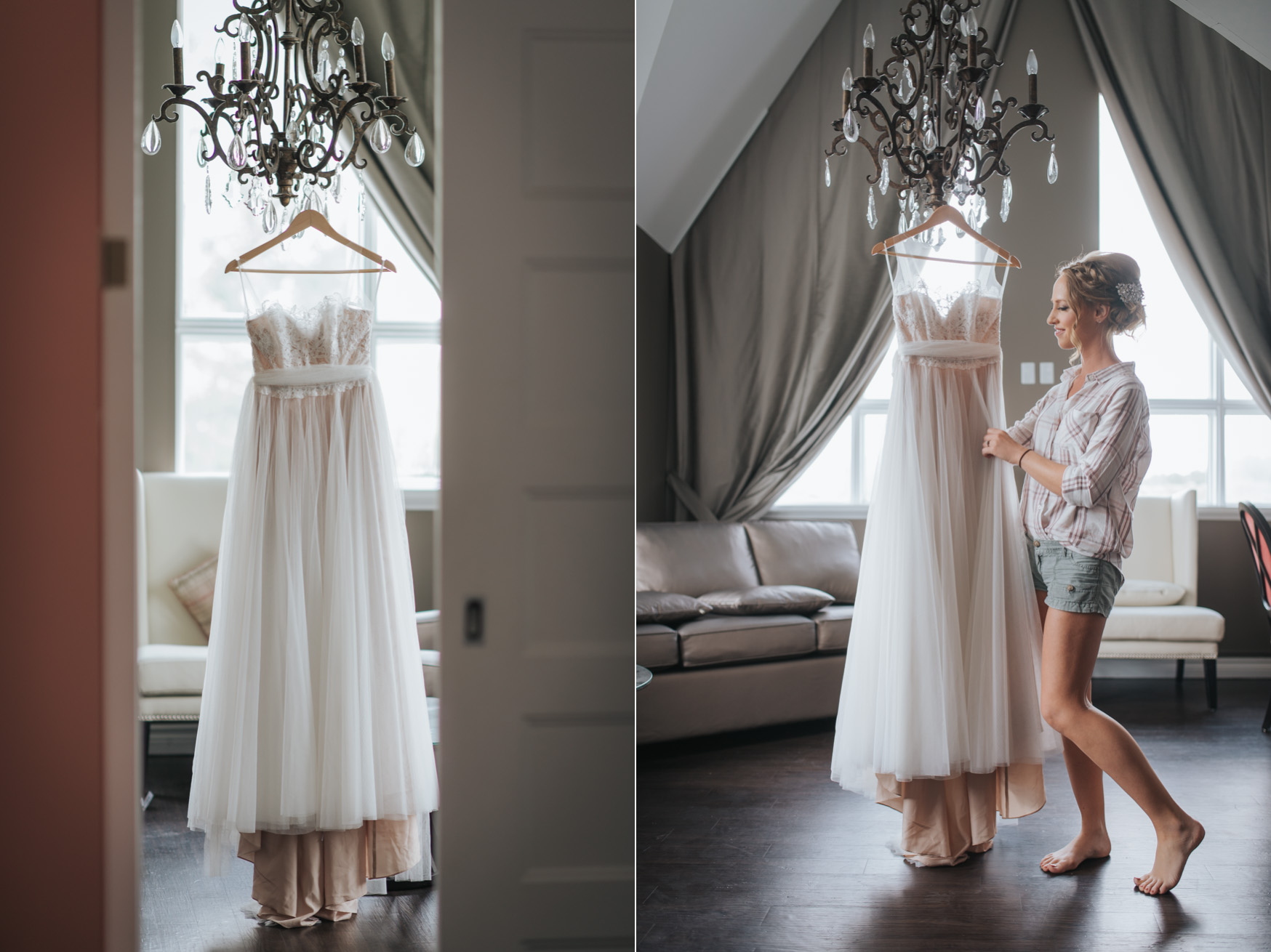 The Elm Hurst Lord Inn Connaught room where the bride got ready