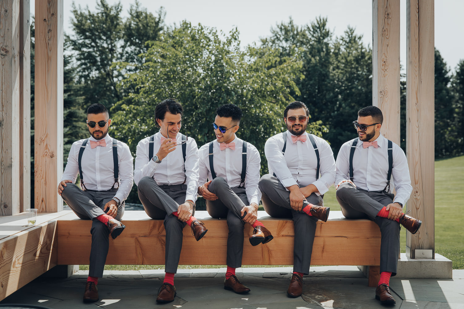 GTA Wedding Photographer Groomsmen photos