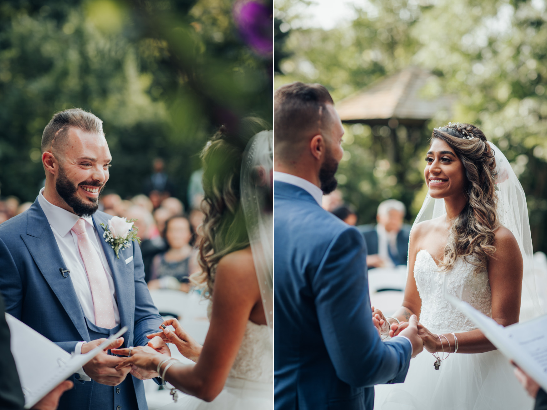 Madsens Greenhouse Outdoor Wedding Ceremony in GTA Newmarket