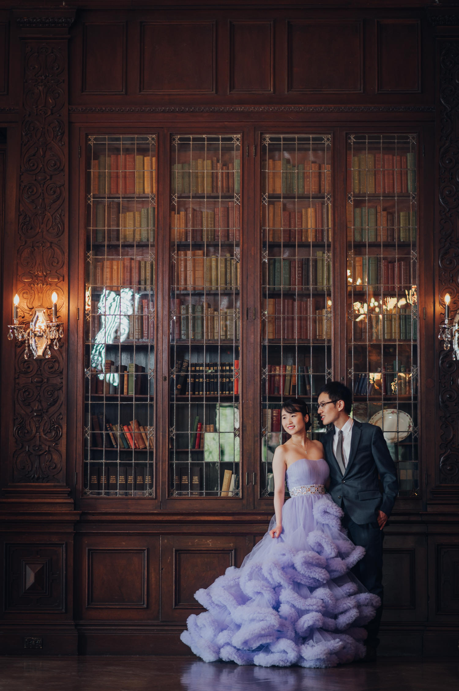 casa loma engagement photography at the ballroom