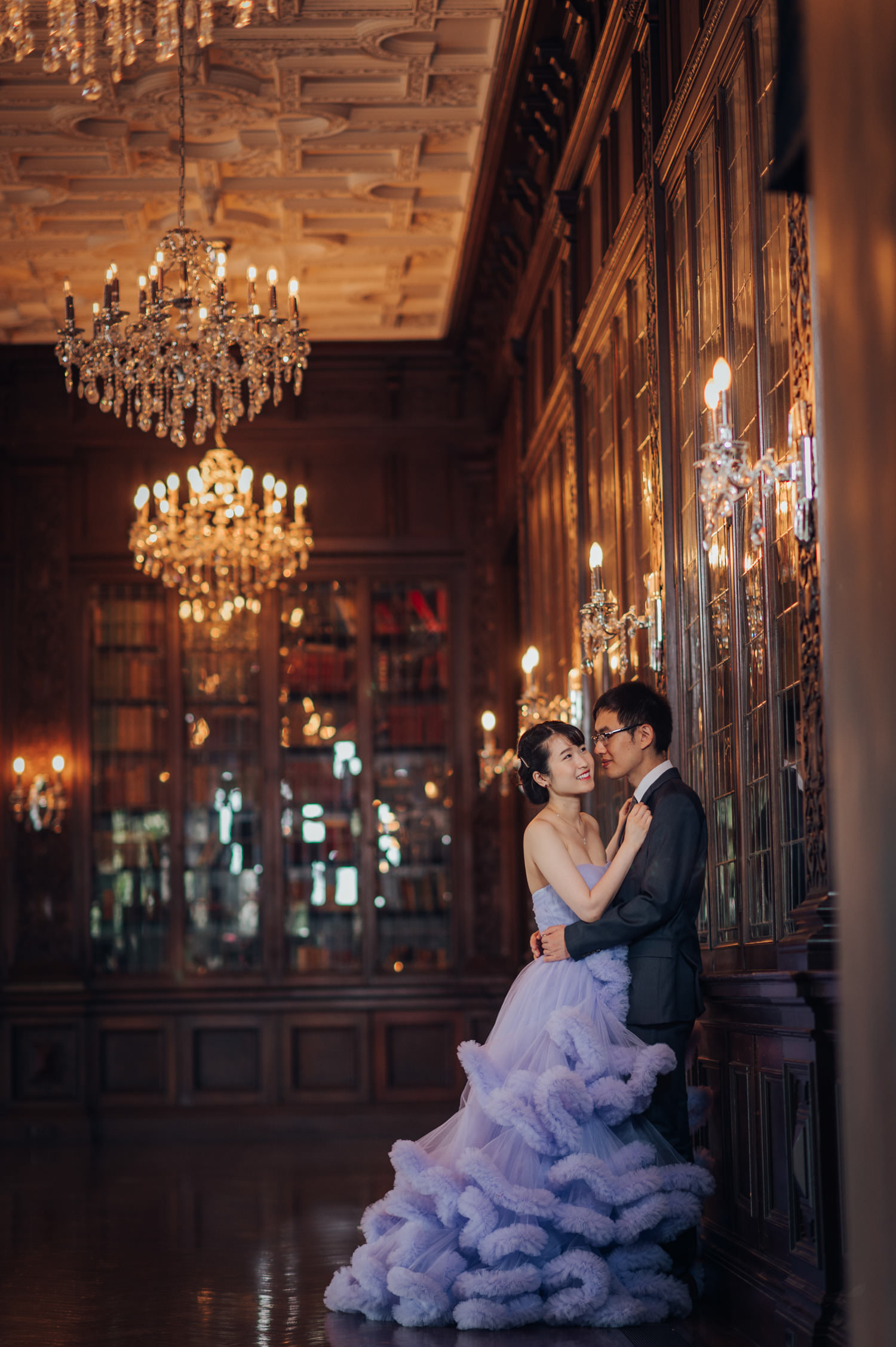 casa loma engagment photography at the grand library