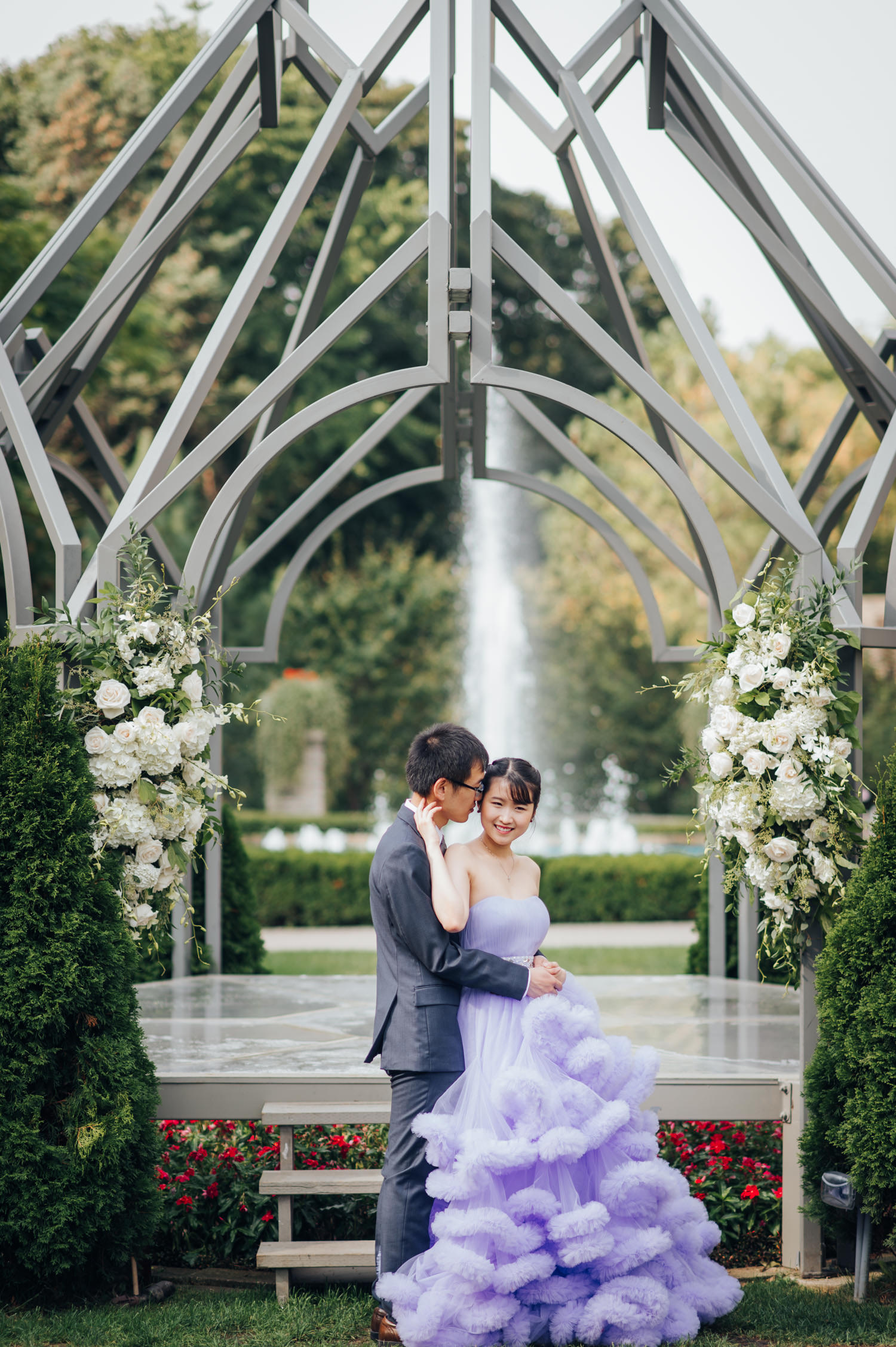 casa loma summer wedding and pre-wedding