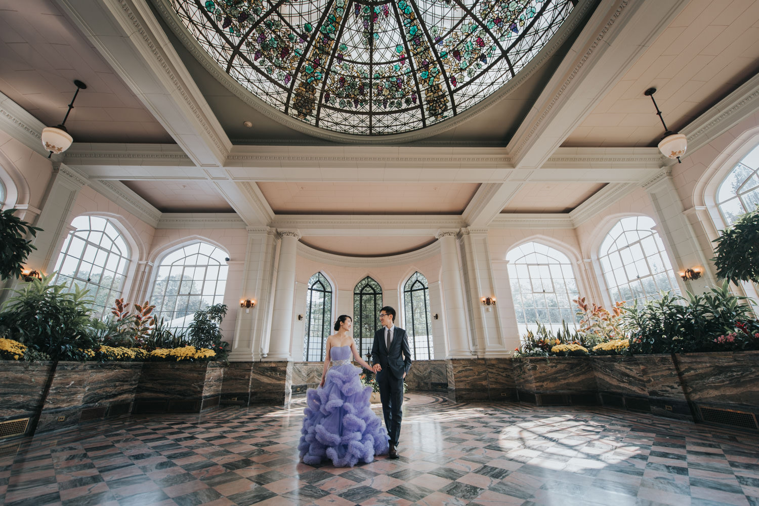 fairytale wedding at Casa Loma Toronto
