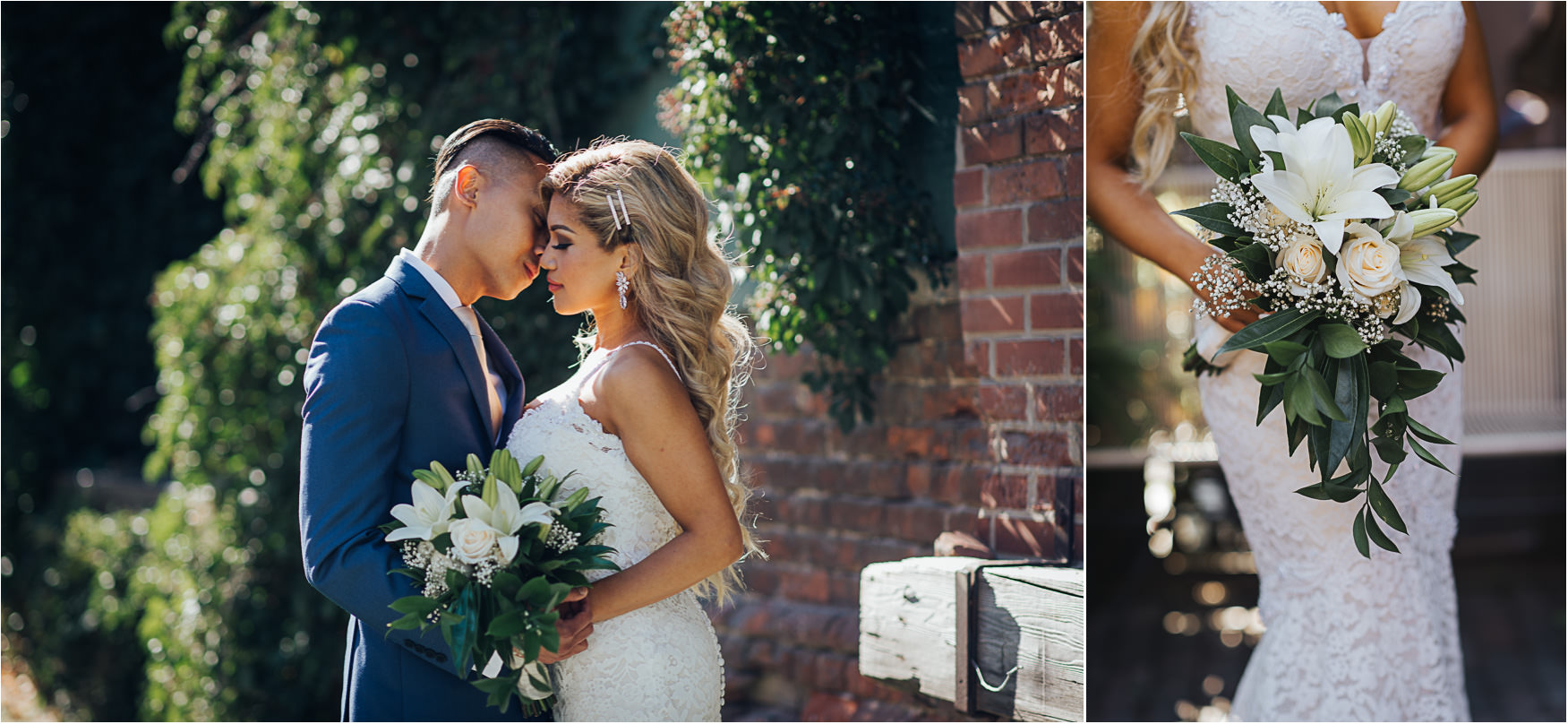 Wedding Portraits at the Toronto Distillery District