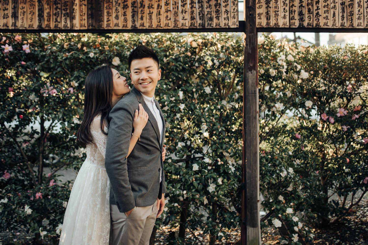 Japan Destination Engagement Photographer in Kyoto