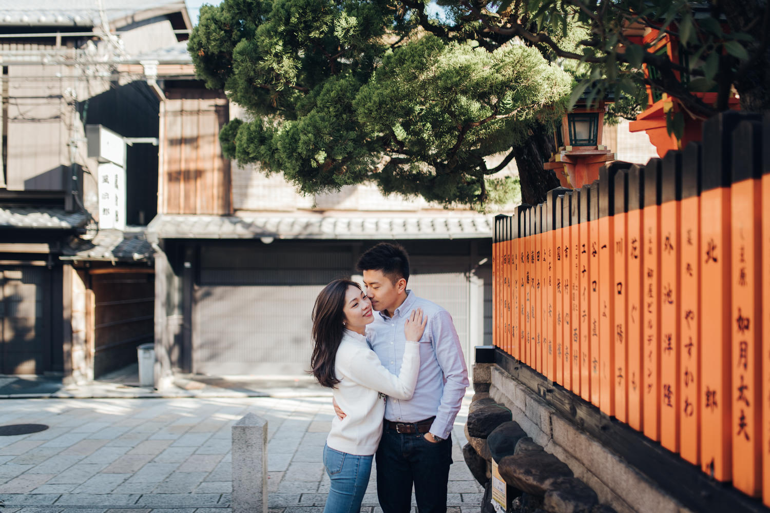 Engagement Photo in Kyoto by Toronto Destination Photographer