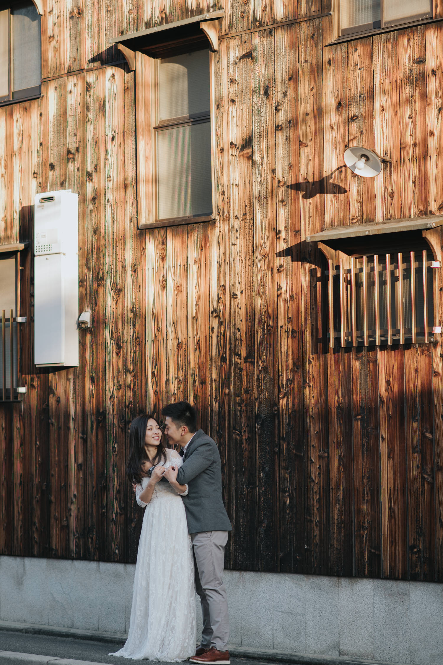 Kyoto Gion Pre Wedding Photography at dawn