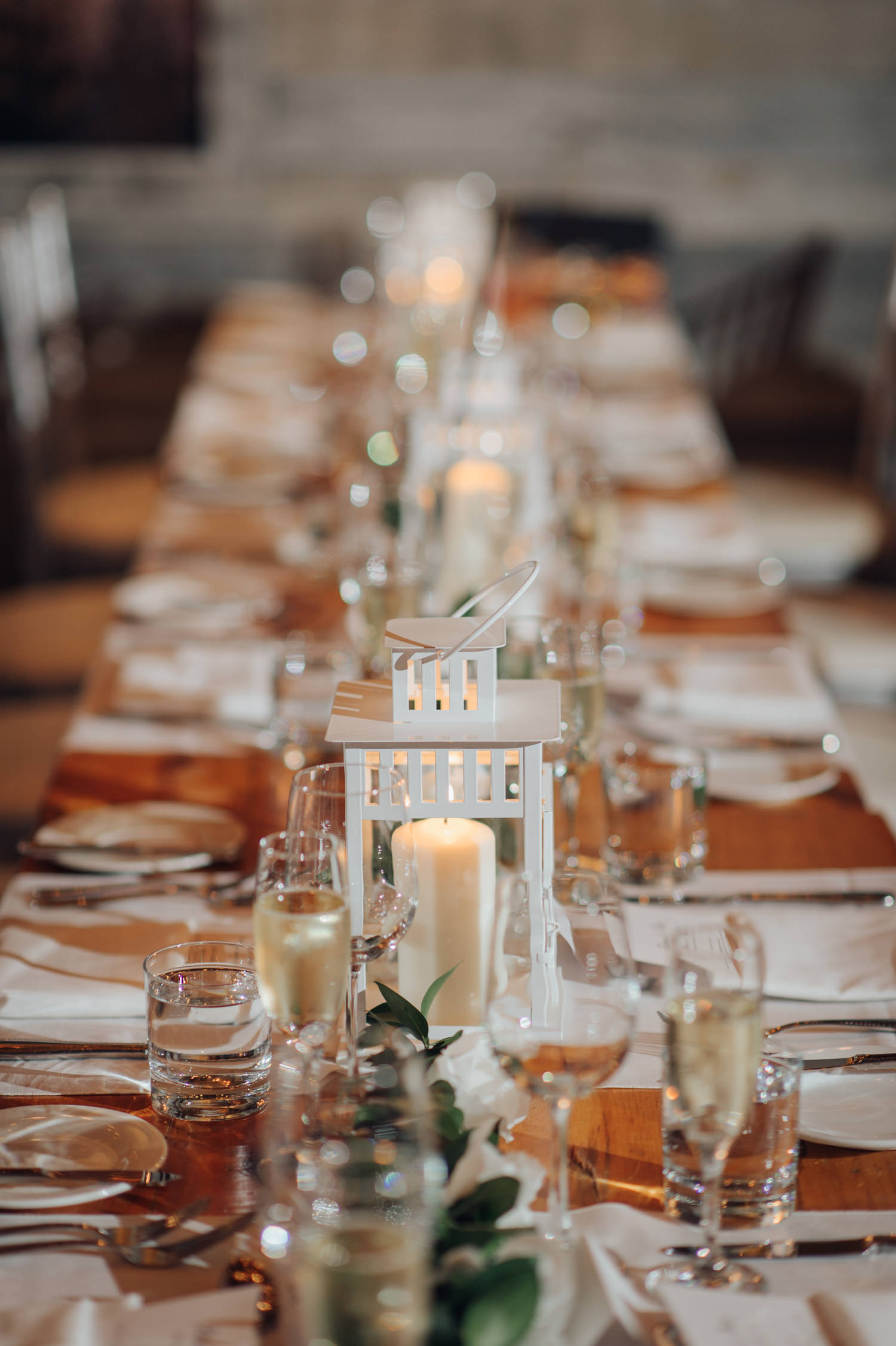 Reception at the Loft located on the mezzanine of Boiler House