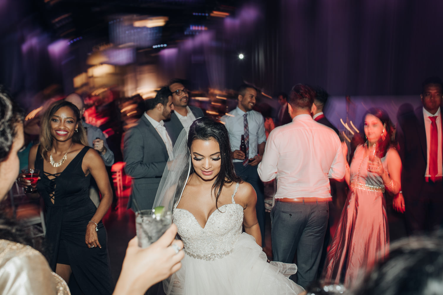 Liberty Grand Artifacts Room Wedding Reception Dance