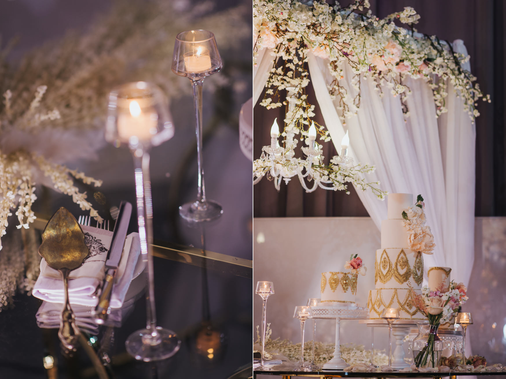 Liberty Grand Artifacts Room Wedding Reception Wedding Cake