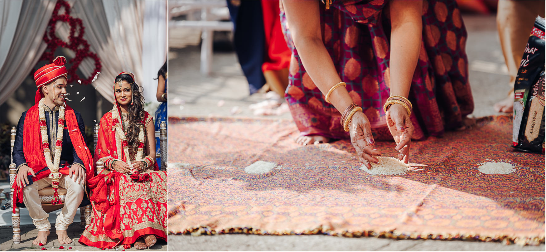 Liberty Grand Courtyard Hindu Wedding Detail