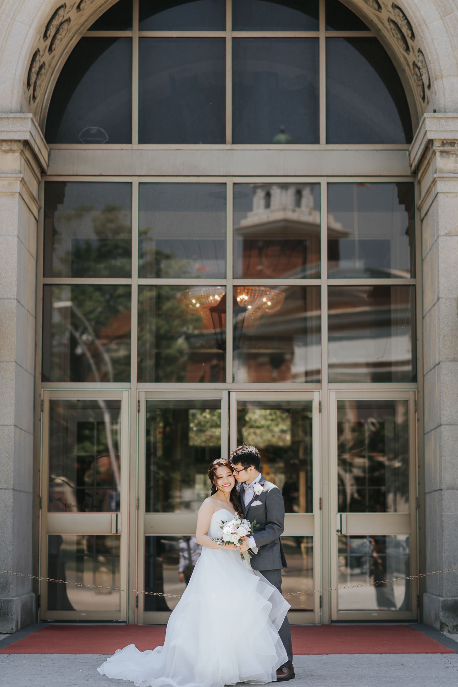 Liberty Grand Wedding Photography bride and groom