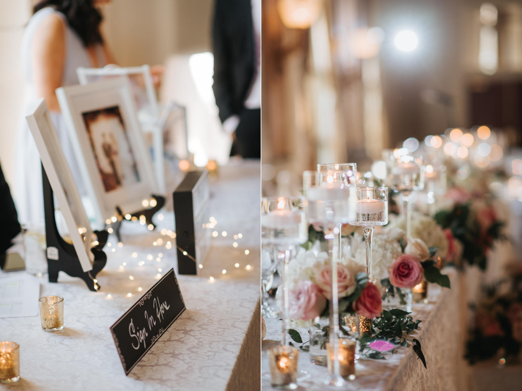 Liberty Grand Wedding Table Setting Details