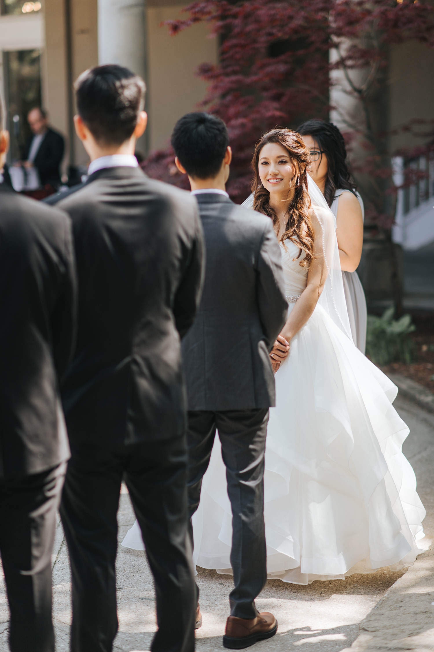 ring exchange at Liberty Grand Wedding Ceremony