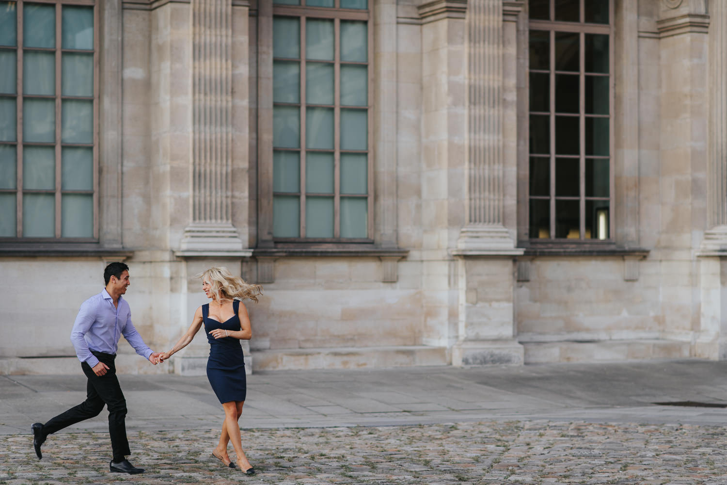 Paris City engagement photo