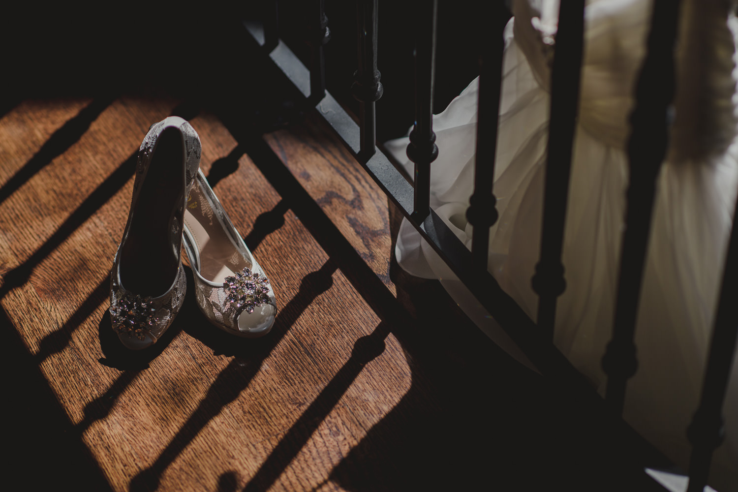 Wedding shoes Toronto wedding photography