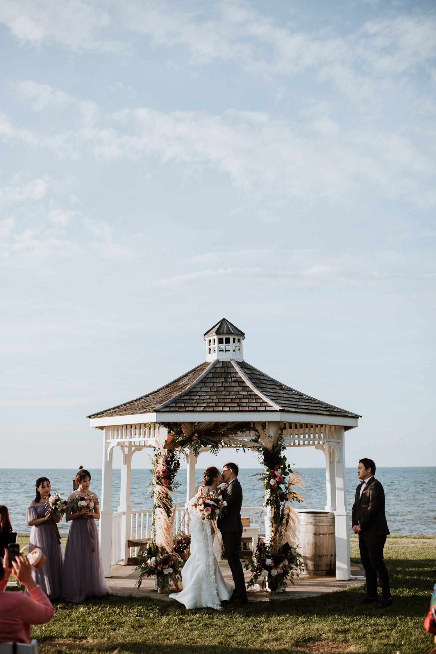 Konzelmann Estate Winery Niagara on the Lake Fall Outdoor Wedding