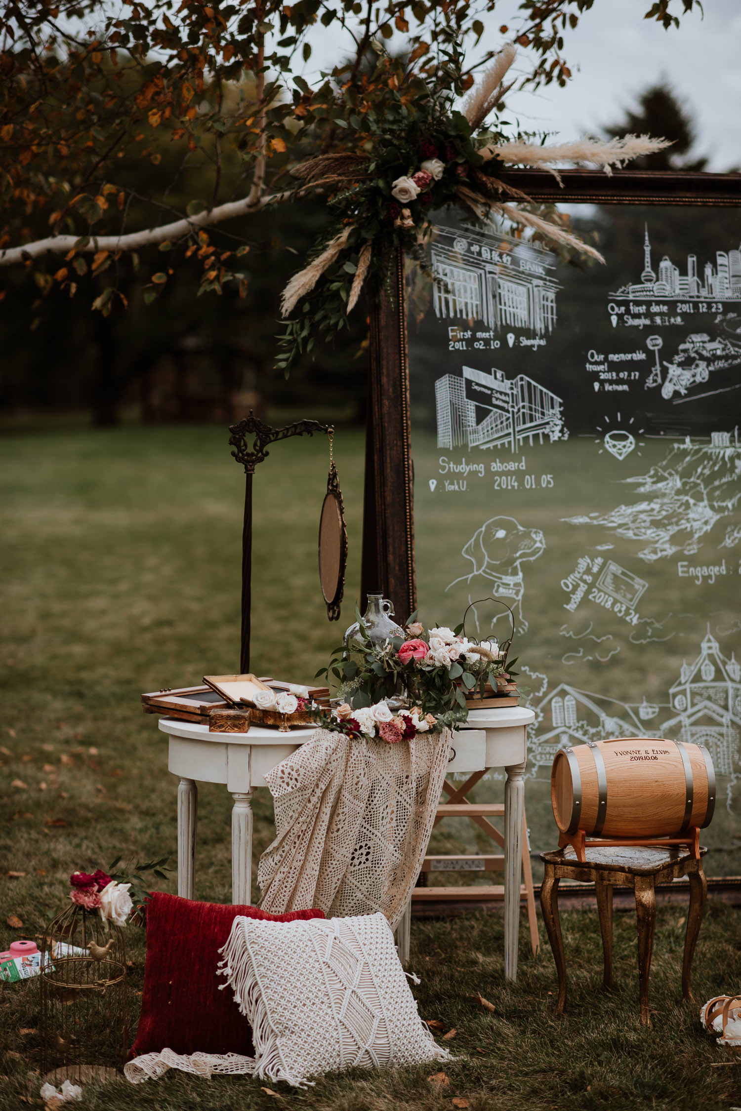 Konzelmann Winery Niagara on the Lake Wedding Decor Detail