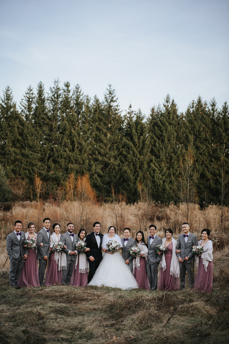 Kortright Conservation Area Outdoor Wedding Photo