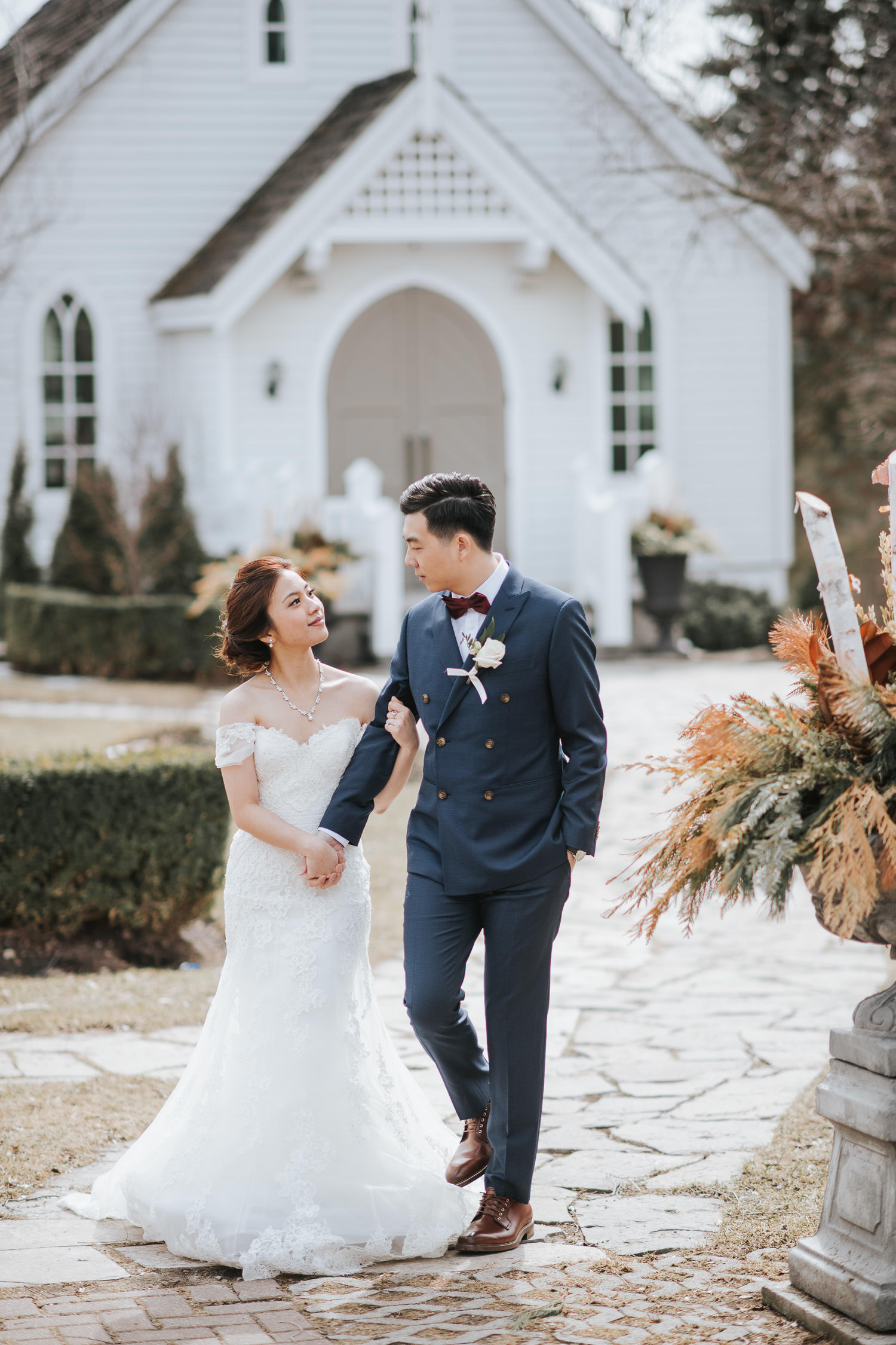 Doctor's House Winter Wedding