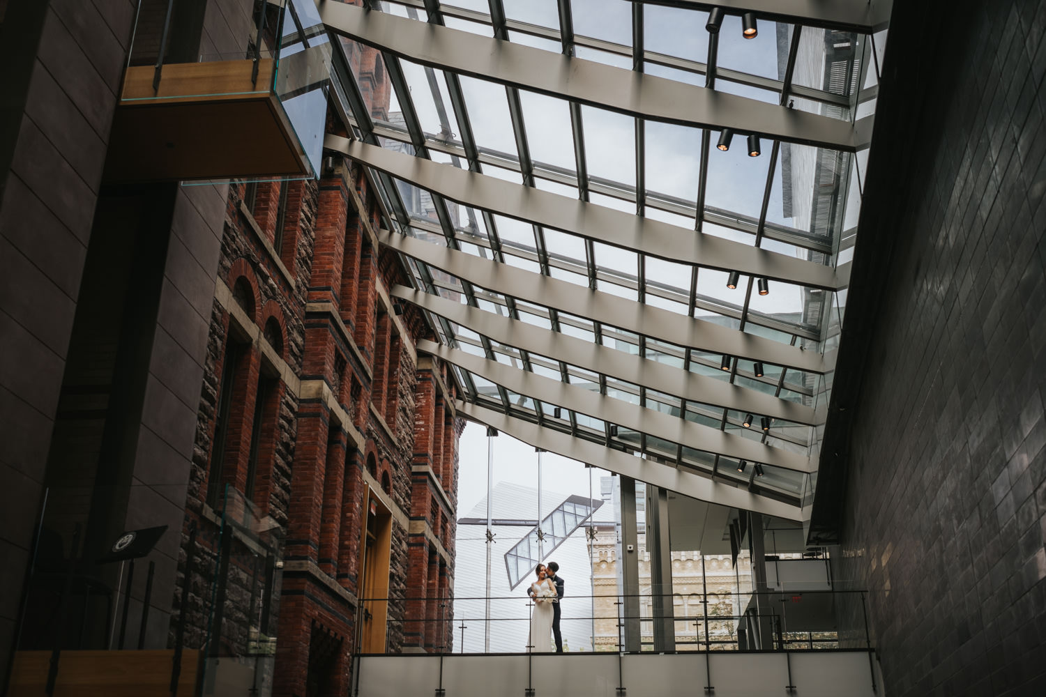 Toronto RCM Wedding Photo Location at the Atrium