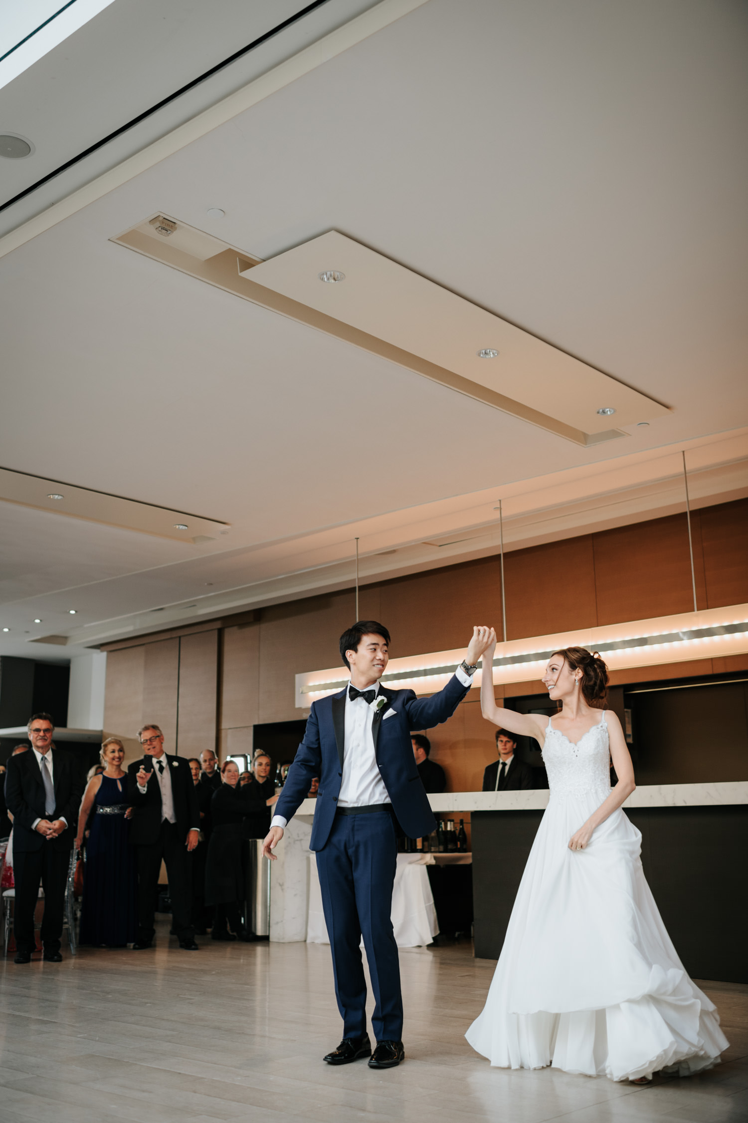Toronto RCM Wedding Reception First Dance Entrance