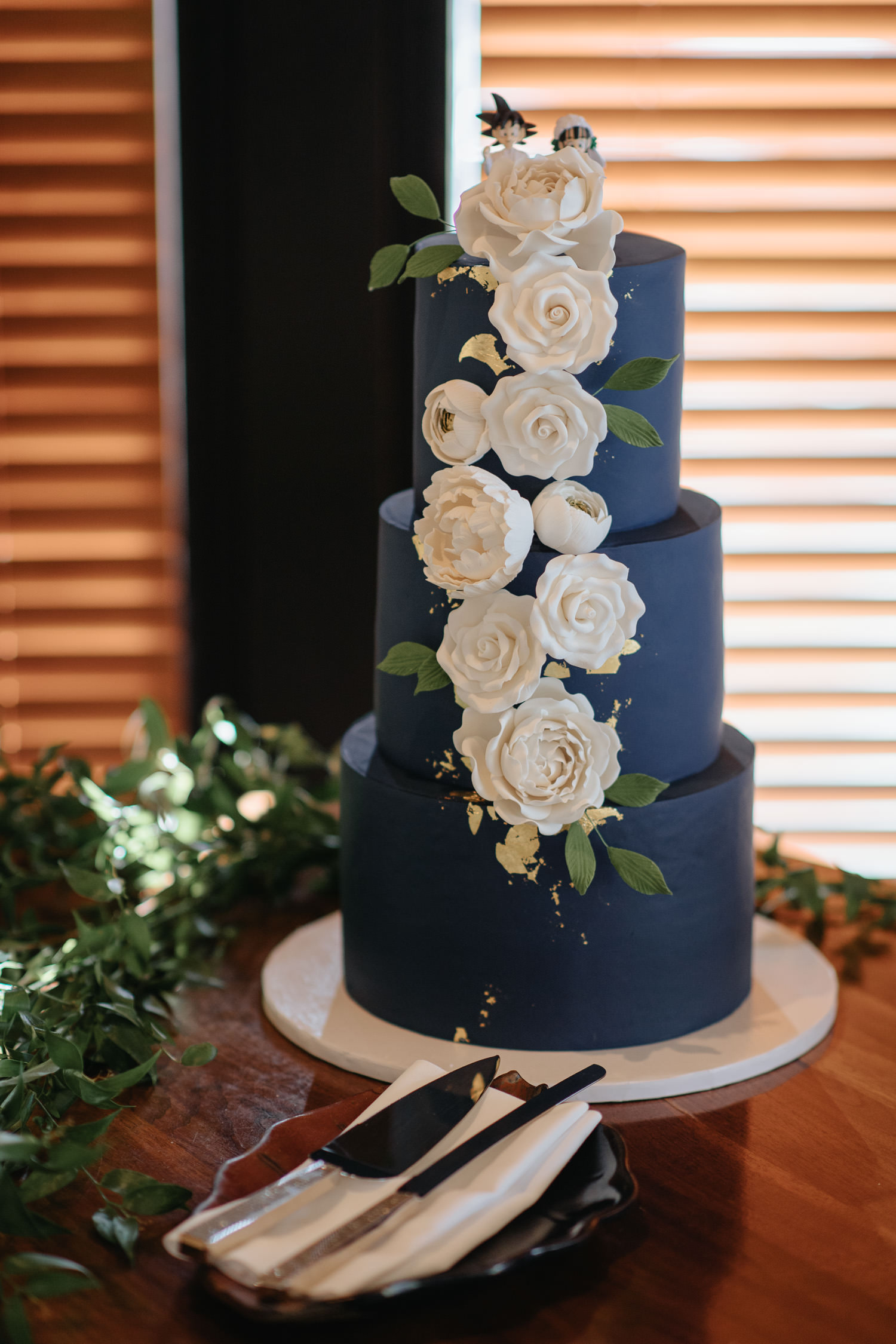 Canoe Wedding Reception Cake