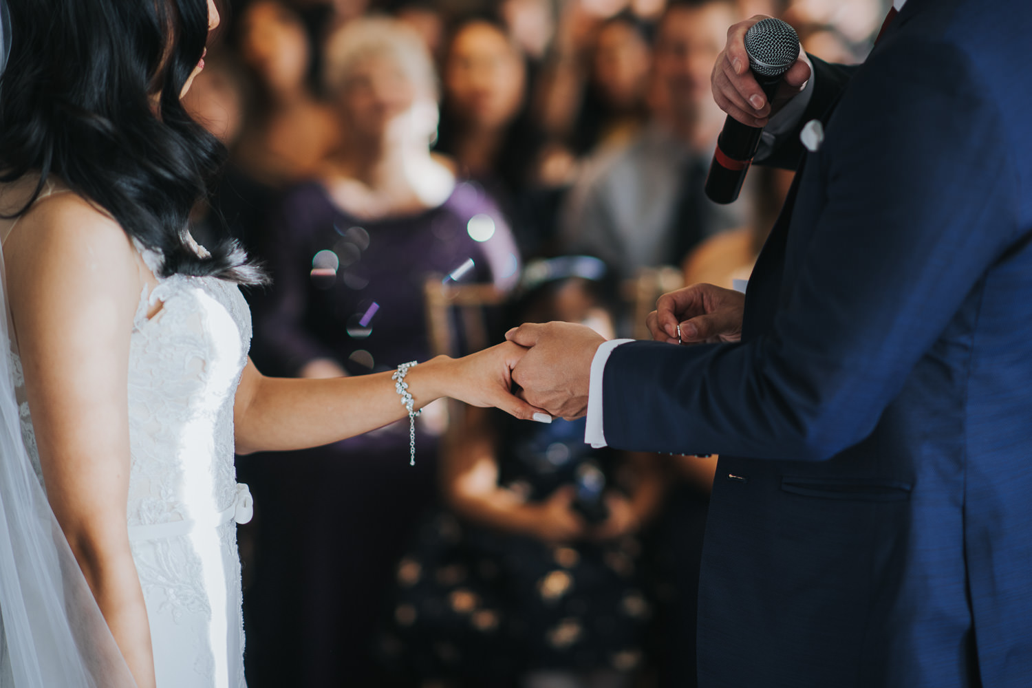Canoe Wedding Ceremony Ring Exchange