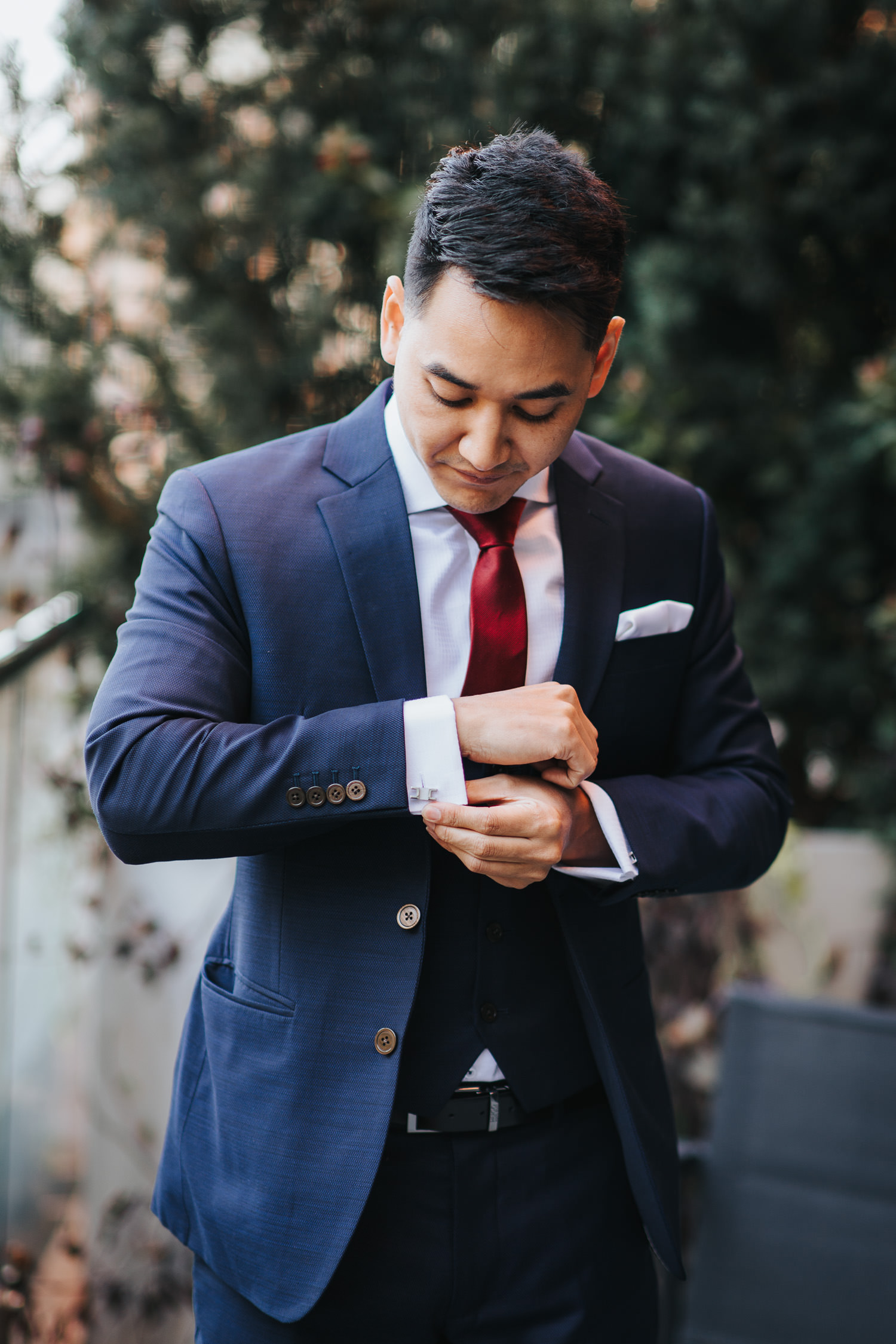 Groom Portrait at Le Germain on Mercer